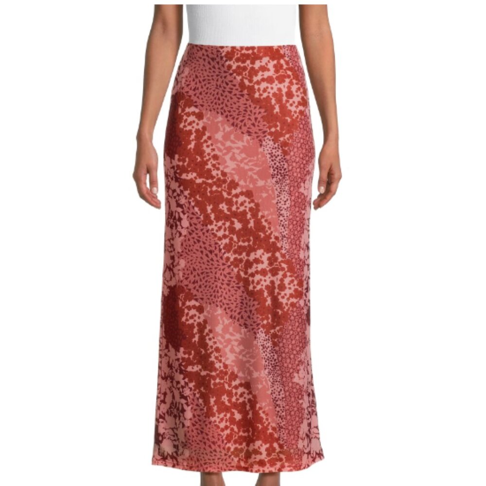 Mesh Maxi Skirt Size M NWT